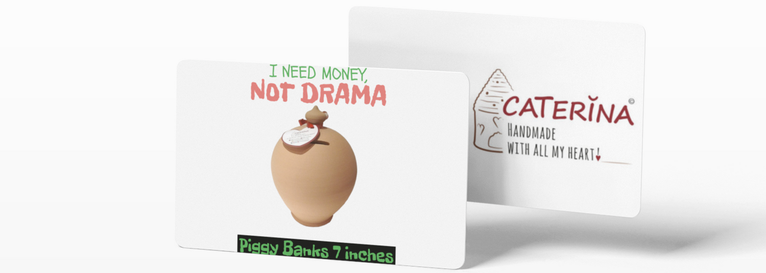 Piggy Bank 7 inches