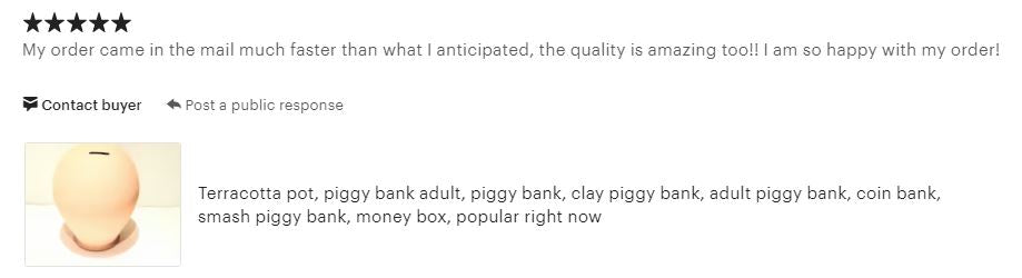 Terracotta coin bank, must break piggy bank, smash to open money box