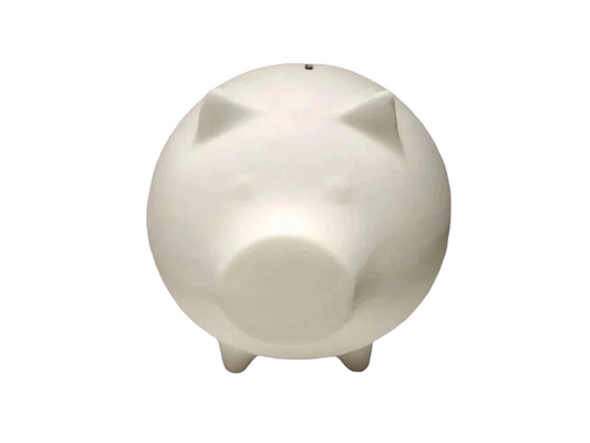 Large Piggy Bank, Piggy Bank, Piggy Bank no hole.