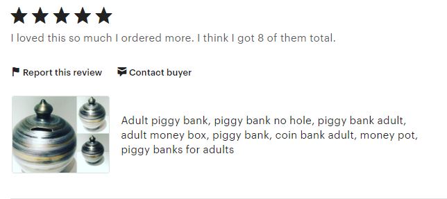 Piggy bank, coin bank adult, money pot, piggy bank no hole