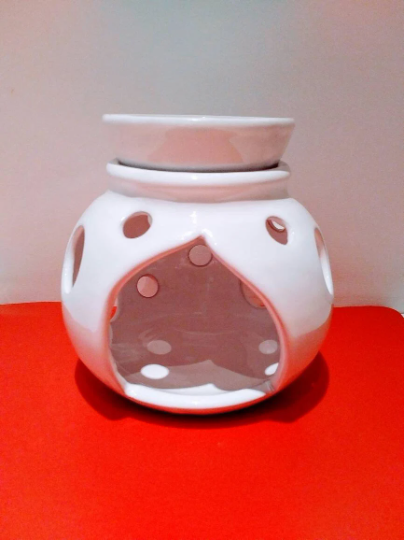 Ceramic oil burner, Oil burner, essential oil burner, ceramic oil burner, aromatherapy diffuser, pottery wax burner, tea light oil burner