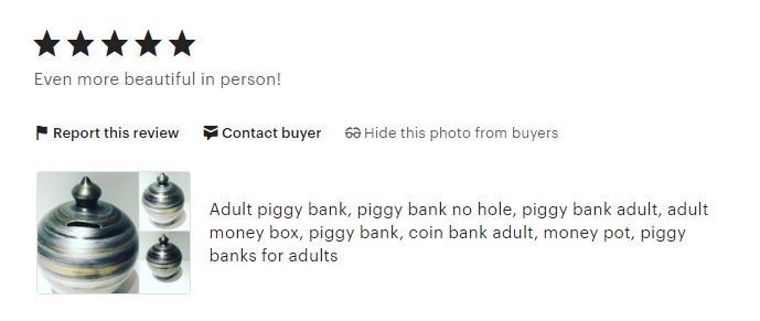 Piggy Bank, Caterina Money Pot, adult piggy bank, coin bank, money pot, money box, brown bronze, men piggy bank, pottery anniversary for him