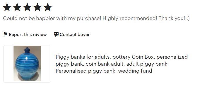Man Piggy Bank, Pottery Anniversary Gift for Husband, Boyfriend Gift, Coin Bank for Man
